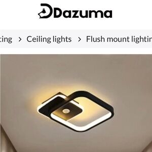 DAZUMA, flush mount light, new